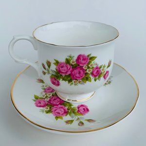 Vintage Sadler Fine Bone China Teacup and Saucer